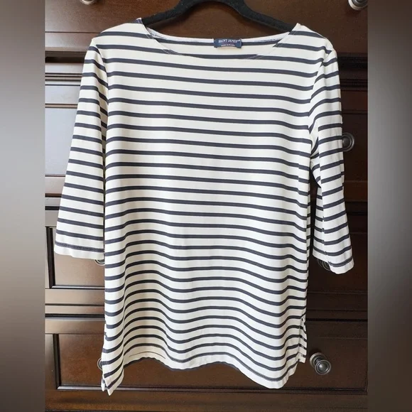 Saint James PHARE Striped Tee - Picture 2 of 8